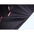 thumbnail image 5 of 100% wool suiting fabric made in Huddersfield, England 150's super wool count striped available in 2 colors dark navy and black[15639/40], 5 of 11
