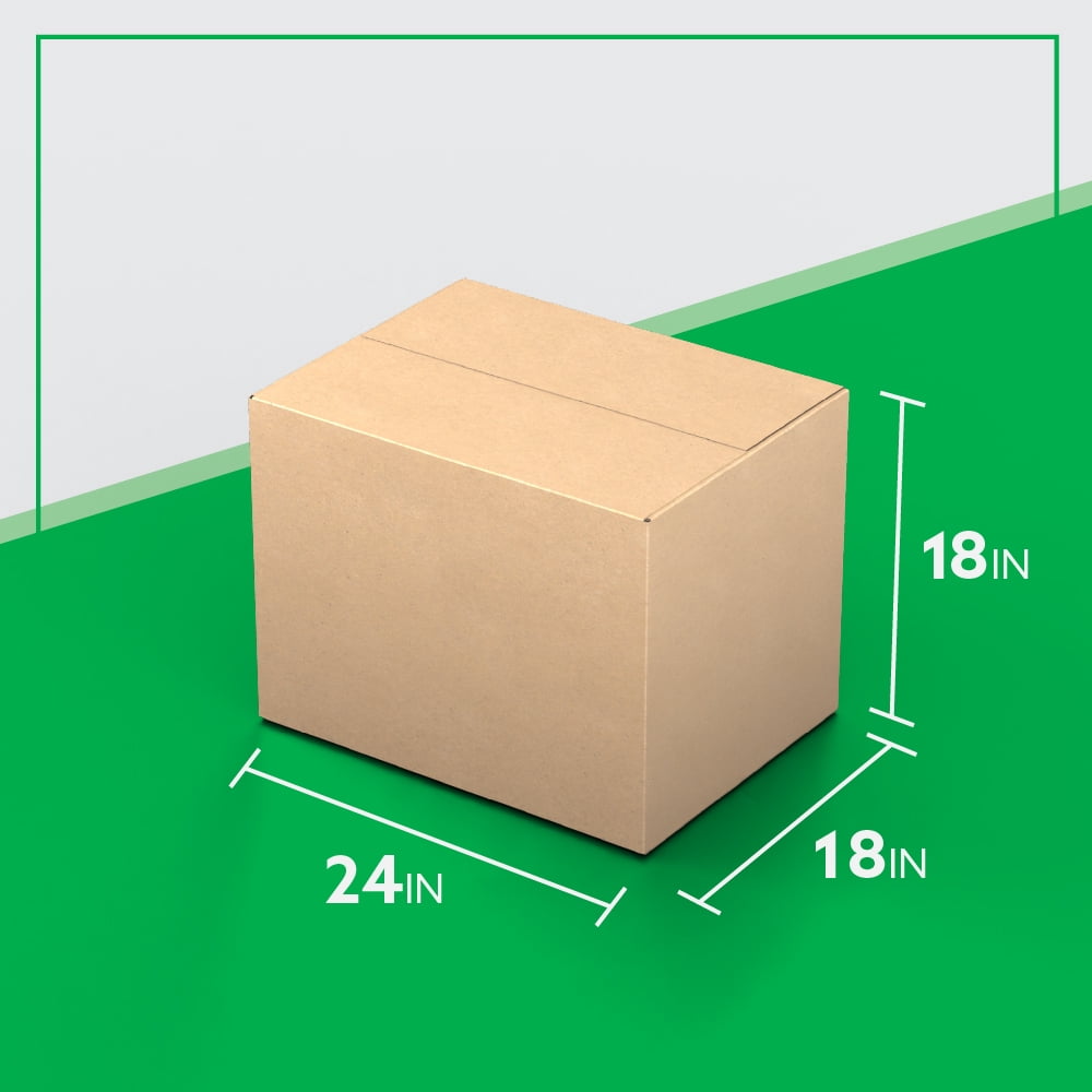 24" x 18" x 18" Bulk Heavy Duty Boxes for Shipping, Mailing, Packing, Packaging and Storage, 120-CT Pallet
