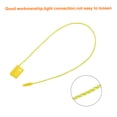 thumbnail image 4 of Uxcell 500Pcs Nylon Hang Tag String 6.7Inch Snap Lock Pins Loop Price Tag Fastener Plastic Tags Yellow, 4 of 7