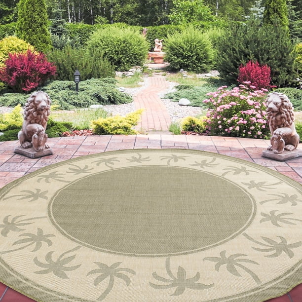 Round Area Rug 8 Foot Stain Resistant, 8 Round Area Rugs