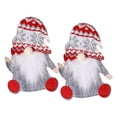 thumbnail image 1 of Christmas Decoration Set Faceless Old Man Knife And Fork Cover 7 x 5.9 in Multicolor Cloth Tableware Accessory Pack Of 2, 1 of 6