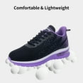thumbnail image 4 of AiEles Women's Air Cushion Running Shoes Breathable Tennis Fashion Sneakers Non Slip Workout Casual Sport Shoes Gym Training Comfortable Walking Shoes, 4 of 6