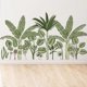thumbnail image 1 of Gwong Decoración hogareña 2 unids autoadhesivo hojas tropicales plantas pegatinas de pared sofá fondo de fondo Gwong 21052116, 1 of 7