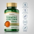 thumbnail image 3 of Turmeric Curcumin with Black Pepper | 500 mg Complex | 120 Capsules for Men and Women | by Piping Rock, 3 of 7
