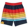 thumbnail image 4 of Disney Mickey Mouse Toddler Boys Rash Guard and Swim Trunks Outfit Set Red 5T, 4 of 5