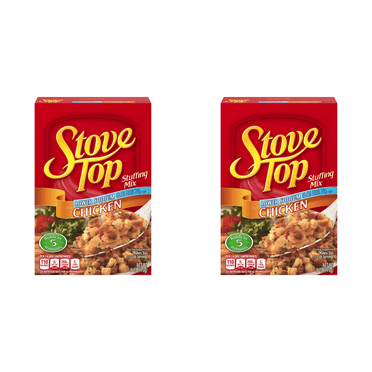2x Stove Top Lower Sodium Chicken Stuffing Cubes Mix, 6 oz