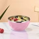 thumbnail image 1 of Tazón de Acero Inoxidable 304, Doble Capa para Niños, Original Sammy, Tazón de Sopa, Tazón de Arroz Aislado para Cena, Tazón Colorido para el Hogar, Rosa, 1 of 6