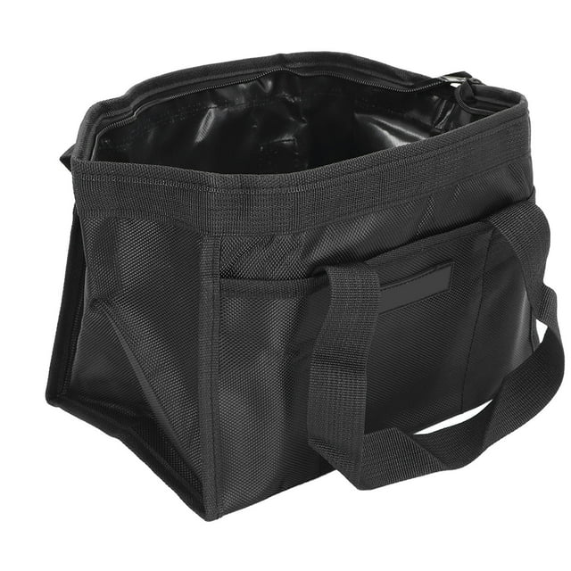 Sac de Rangement à Outils Noir de Grande Capacité pour Électricien