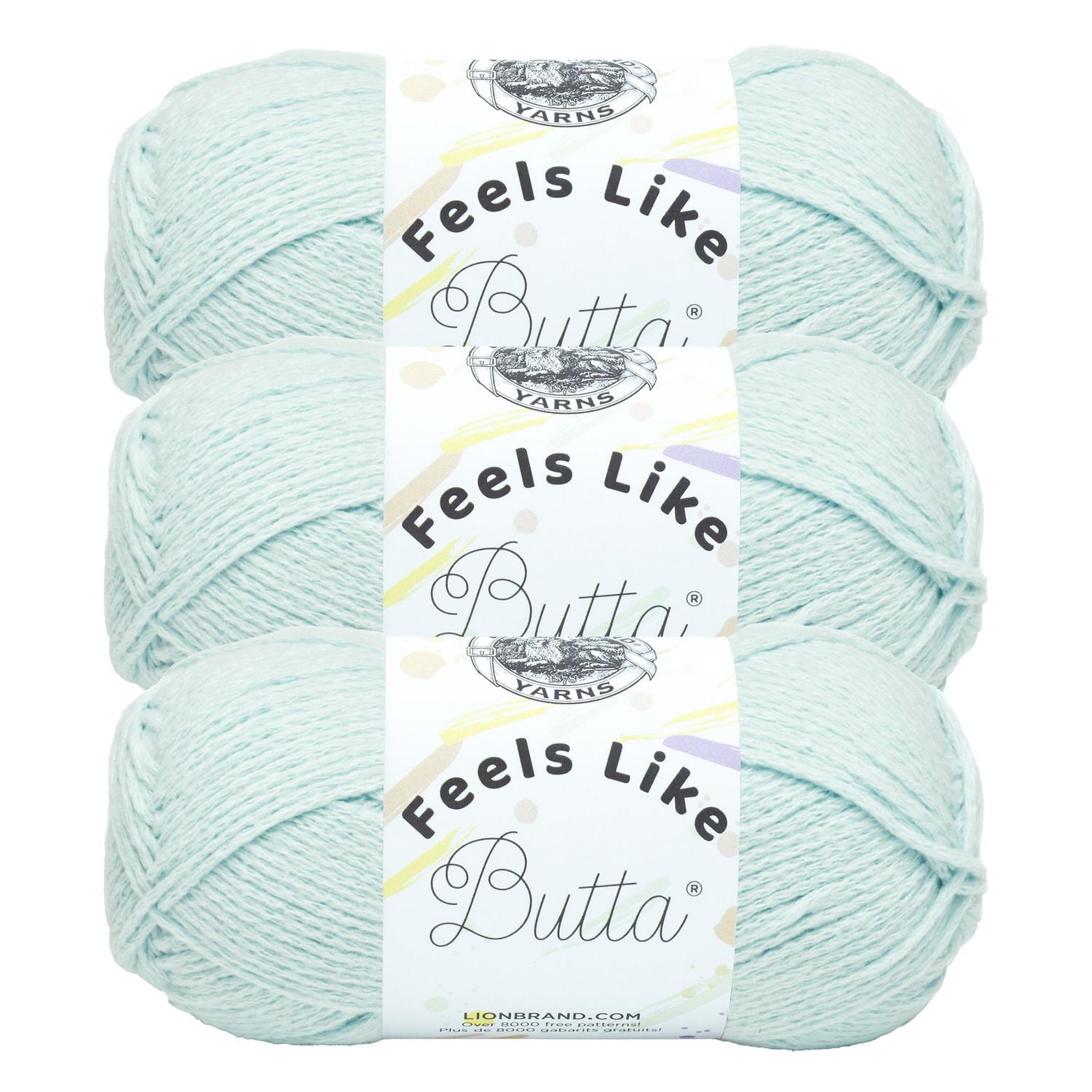 Fil Lion Brand Feels Like Butta® Fil #4 Medium/Worsted 100g/199m 3-Paquet