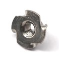 thumbnail image 2 of PinesC (50 Pieces) M10 Solid 304 Stainless Steel T Nut Four Claws Threaded Inserts M10, 2 of 5