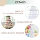 thumbnail image 3 of 6 Tier Round Plastic Macaron Tower Stand Macarons Holder Macaroon Cake Tower Display Stand For Dessert Display, 3 of 5