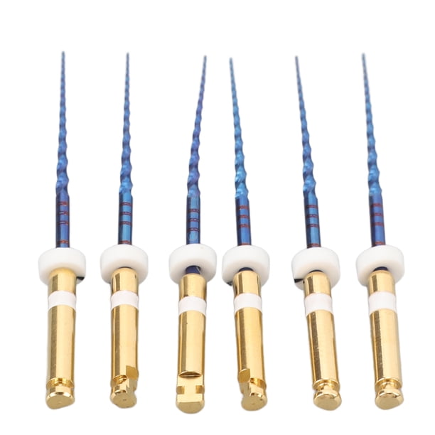 Limas De Canal, Punta De Limas De Endodoncia Profesionales Cónicas Grandes, 6 Piezas S2 Con Caja De Almacenamiento Para La Vida Diaria
