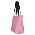 thumbnail image 4 of Haiem Glitter Pink Pattern Shoulder Bag - Durable and Spacious Tote Bag,Versatile Shopping Bag, 4 of 9
