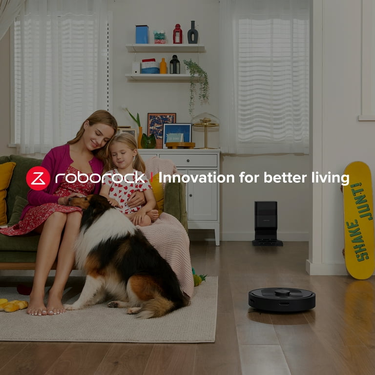 Roborock® Q5 Robot Vacuum Cleaner, 2700 Pa Suction Power, with App Control,  Multisurface, Ideal for Carpets and Pet Hair 