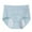 Light Blue, variant on Wdfiry Panties for Women Period Underwear Plus Size High Waisted Solid Color Menstrual Leakproof Cotton Panties