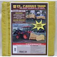 12X18 12OZ CANVAS TARP