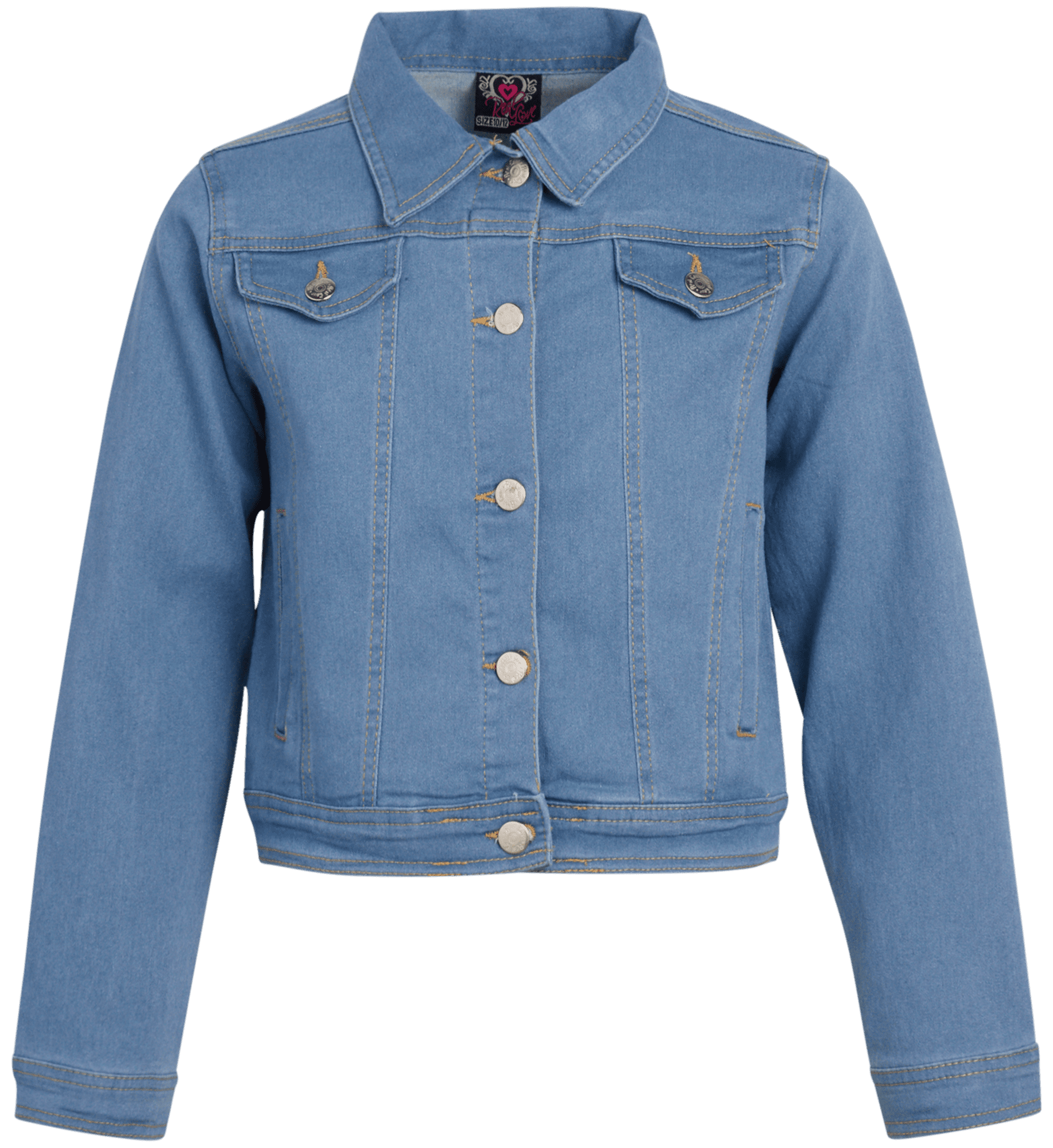 Girls denim jacket size 10 online