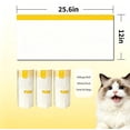 thumbnail image 2 of SummerVibes Drawstring Cat Litter Box Liners, Heavy Duty Leak & Tear Resistant Waste Bags, 60 Count, 26.4 x 12 Inch for Automatic Self-Cleaning Litter Boxes, 2 of 7