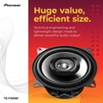 thumbnail image 3 of Altavoces para coche Pioneer TS-F1035R de 2 vías coaxiales de 4 pulgadas, 3 of 6