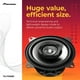 thumbnail image 3 of Altavoces para coche Pioneer TS-F1035R de 2 vías coaxiales de 4 pulgadas, 3 of 6