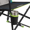 thumbnail image 4 of GCI Outdoor Freestyle Rocker Folding Rocking Camping Chair with Cup Holder, Blue Shockwave, 4 of 11