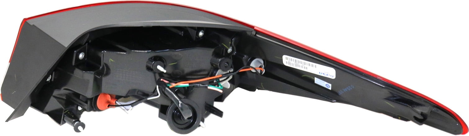 Tail Light Compatible With 2014-2016 Hyundai Elantra 2014 Coupe Left Driver Side, Outer With bulb(s)