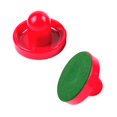thumbnail image 3 of ETHZZLE 2 Pcs Palettes de Hockey Rouges et Poussoirs pour Accessoires de Salle de Jeux, 3 of 8