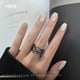 thumbnail image 4 of Set de esmaltes de uñas en gel GAOY White Jelly Milky, 6 colores, 7,3 ml, 4 of 6