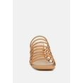 thumbnail image 3 of Fairleigh Tan Strappy Slip On Sandals, 3 of 7