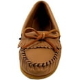 thumbnail image 3 of Minnetonka Women's Deerskin Soft-T Moccasin,Mocha Deerskin,6.5 M US, 3 of 4