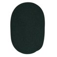 thumbnail image 1 of Colonial Mills Rug WL09R048X048 Bristol - Dark Green 4 ft. round Braided Rug, 1 of 1