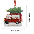 thumbnail image 3 of XWSHYW Adornos Colgantes Los Miembros de La Familia Del Árbol de Navidad Pueden Hacer Colgantes de Bricolaje., 3 of 5