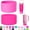 Barbie Pink+Rose, variant on 2-Pack Silicone Boot for Stanley Cup 30oz 40oz & Stanley IceFlow 20oz 30oz | Anti-Slip & Noise Reducing, Bottom Protector for Stanley Boots, BPA-Free Tumbler sleeve Accessories for Stanely cups