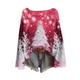 thumbnail image 2 of Chemise à Manches Longues pour Enfants Imprimé Décontracté Ample avec Col Rond, Chemises Amusantes, 2 of 8