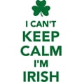 thumbnail image 3 of CafePress - I Can't Keep Calm I'm Irish - Greeting Card, Blank Inside Matte, 3 of 3