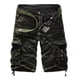 thumbnail image 5 of Pantalones de trabajo casuales holgados de moda para hombre, pantalones cortos multibolsillos de talla grande k19, se pueden fotografiar, 5 of 5
