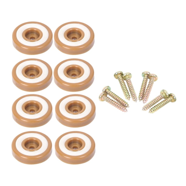 Patas de muebles Patas de mesa de hierro Bricolaje para el hogar Mesas de centro de mediados de siglo Marrón claro 25 mm
