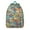 Blue-green, variant on Ornate Paisley Pattern Backpack - Bohemian Spirit Bookbag for Her & Him, Reliable Zippers & Sturdy Material, Considerate Gift for a Classmate or Coworker