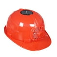 thumbnail image 1 of Front Cooling Solar Powered Helmet With Fan For Construction Site, Breathable Sun Shading, 1 of 8