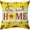 Style C, variant on Sunflower Throw Pillow Covers Set of 4, Summer Outdoor Yellow Floral Throw Pillow Case For Sofa Bedroom Living Room Couch, Home Sweet Home Cushion Covers Decorative, 18 X 18 Inches