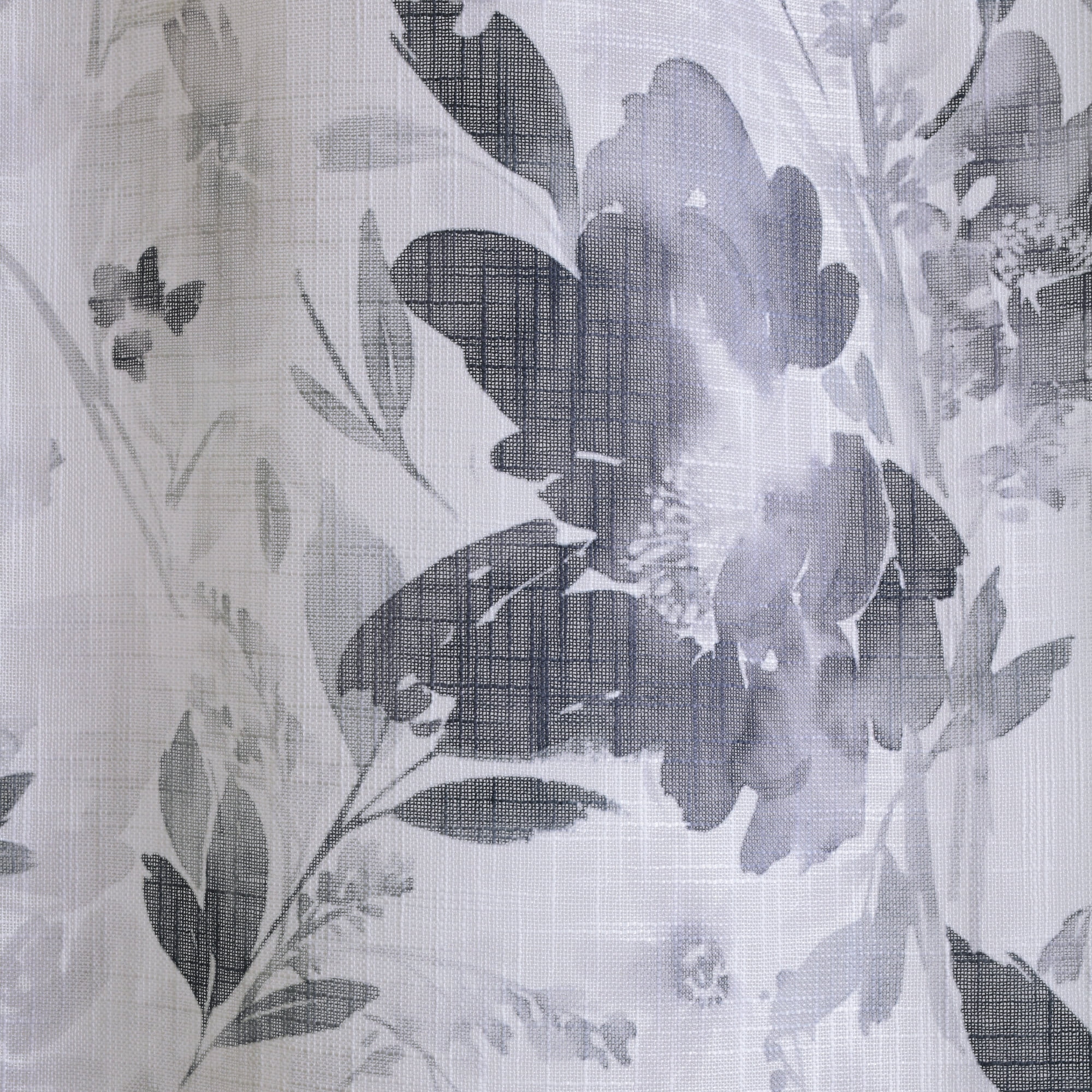 Loft Living Noelle Sheer Grommet Indoor Curtain 52 x 84 in Steel Blue
