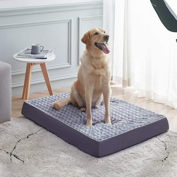 Matelas personnalisé pour chien, mousse à mémoire de forme