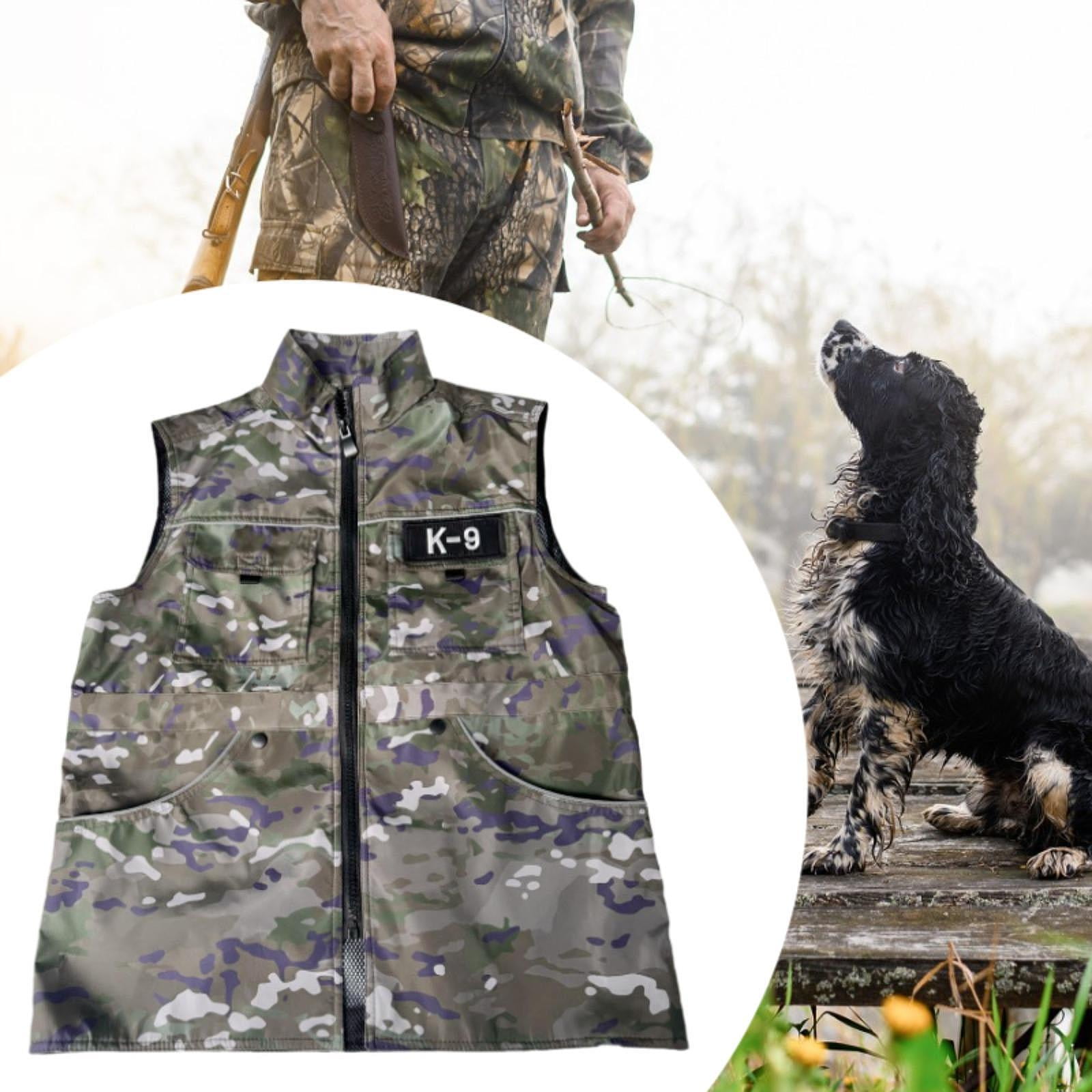 balikha Dog Handler Training Vest Obedience Vest Dog Clothes Sleeveless Pet Owner Jacket Dog Cloth M