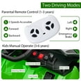 thumbnail image 5 of Uenjoy 12V Kids Electric Ride On Car Lamborghini Aventador SVJ Motorized Vehicles with Remote Control, Battery Powered, LED Lights, Wheels Suspension, Music, Horn,Compatible with Lamborghini,Green, 5 of 9