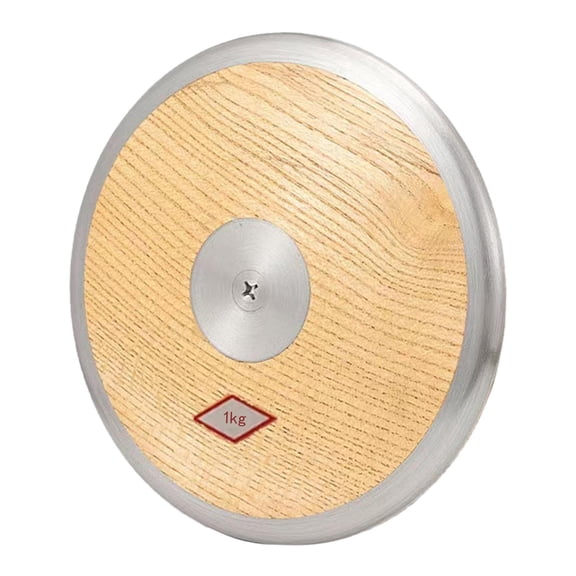 GARENDE Track and Field Discus Practice Wood Discus for Beginners Men Women Athletes 1kg