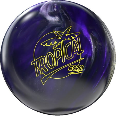 Storm Tropical Storm Bowling Ball- Violet/Charcoal 13lbs - Walmart.com