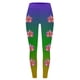 thumbnail image 3 of MKLEKYY Leggings push up para mujer, pantalones de yoga deportivos informales con estampado de plumas de carnaval para mujer, leggings de moda, 3 of 3