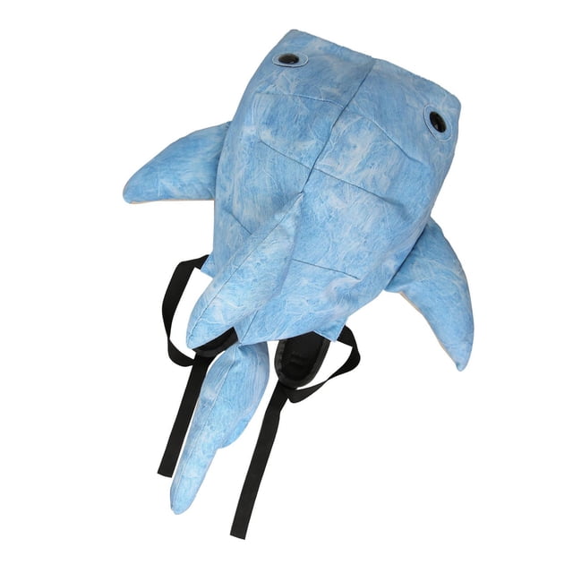 Mochila de tiburón Mochila con forma de animal Mochila creativa linda de moda Mochila de dibujos animados para mujeres adultos adolescentes Compras en
