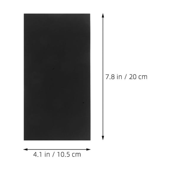 OUNONA Black Cuttable LED Light Dimming Sheets, 6-Pack LED Light Blocking Stickers for Home and Office Use