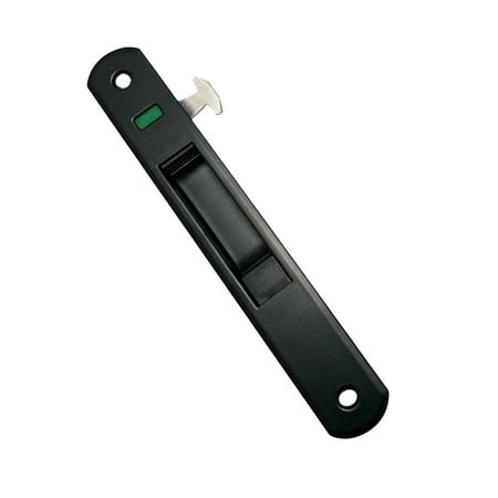 

1 Pcs Sliding Glass Door Window Handle Lock Hook Style Flush Mount Zinc Alloy New